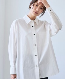 レギュラーブロードシャツ