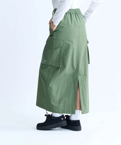 ROXY（ロキシー）の「THE CHEMISTRY OF LIF/ロキシードローコード付きスカート（スカート・レディース・ベージュ/カーキ/ブラック・MEDIUM/LARGE/SMALL）」の10枚目の写真