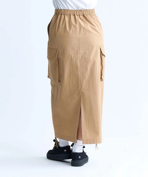 ROXY（ロキシー）の「THE CHEMISTRY OF LIF/ロキシードローコード付きスカート（スカート・レディース・ベージュ/カーキ/ブラック・MEDIUM/LARGE/SMALL）」の9枚目の写真