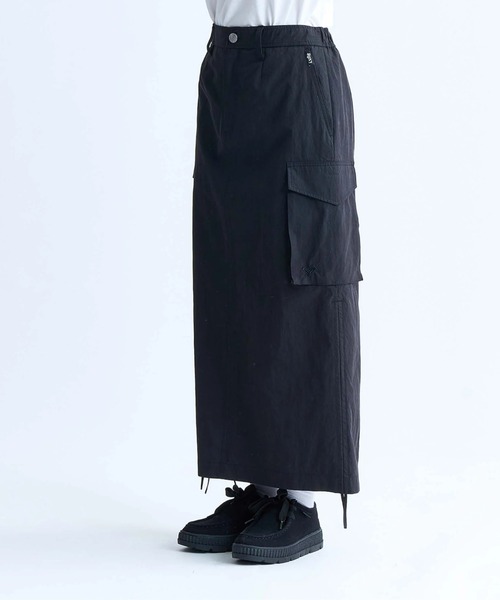 ROXY（ロキシー）の「THE CHEMISTRY OF LIF/ロキシードローコード付きスカート（スカート・レディース・ベージュ/カーキ/ブラック・MEDIUM/LARGE/SMALL）」の5枚目の写真