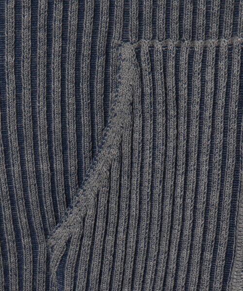 WEGO（ウィゴー）の「WEGO/ヴィンテージライクZIPパーカー（カーディガン/ボレロ・メンズ・ブルー/グレー・MEDIUM/LARGE）」の8枚目の写真