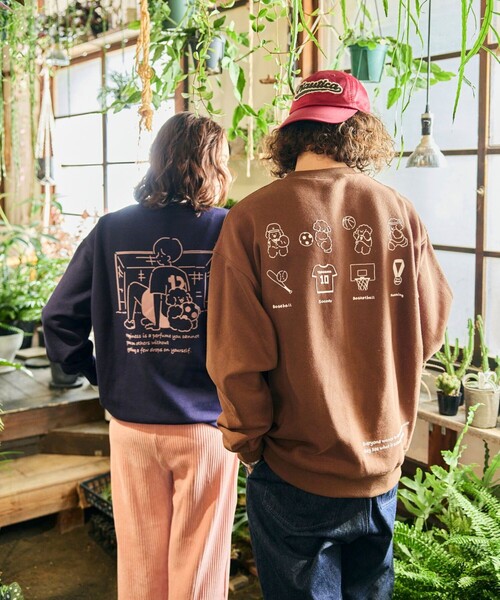 FREAK'S STORE(フリークスストア)の「tombonia/トムボニア 別注 スポーツコンテスト バックプリント スウェット(スウェット・メンズ・アッシュグレー/チャコール/ネイビー/ダークブラウン・SMALL/MEDIUM/LARGE)」の21枚目の写真