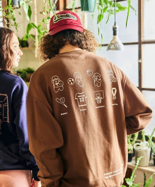 FREAK'S STORE(フリークスストア)の「tombonia/トムボニア 別注 スポーツコンテスト バックプリント スウェット(スウェット・メンズ・アッシュグレー/チャコール/ネイビー/ダークブラウン・SMALL/MEDIUM/LARGE)」の22枚目の写真