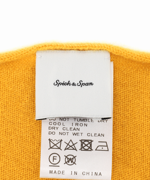 スピックアンドスパン　アルパカニットトライアングルストール Spick & Span（スピックアンドスパン）の「アルパカニット