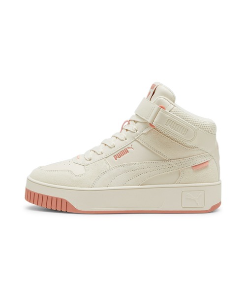 PUMA(プーマ)の「PUMA プーマ ウィメンズ キャリーナ ストリート ミッド コケット スニーカ(スニーカー・レディース・ホワイト系その他/ピンク系その他・25.0cm/24.5cm/24.0cm/25.5cm/23.5cm/23.0cm/22.5cm/22.0cm)」の10枚目の写真