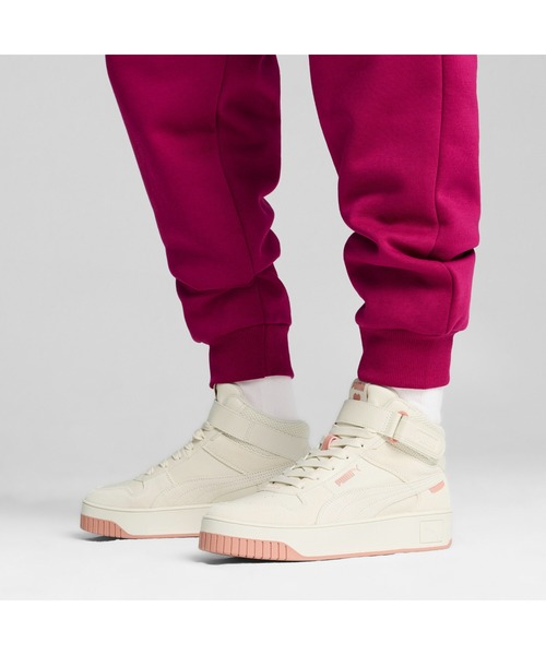 puma キャリーナストリート ミッドコケットウィメンズ ピンク セール】PUMA プーマ ウィメンズ キャリーナ ストリート ミッド