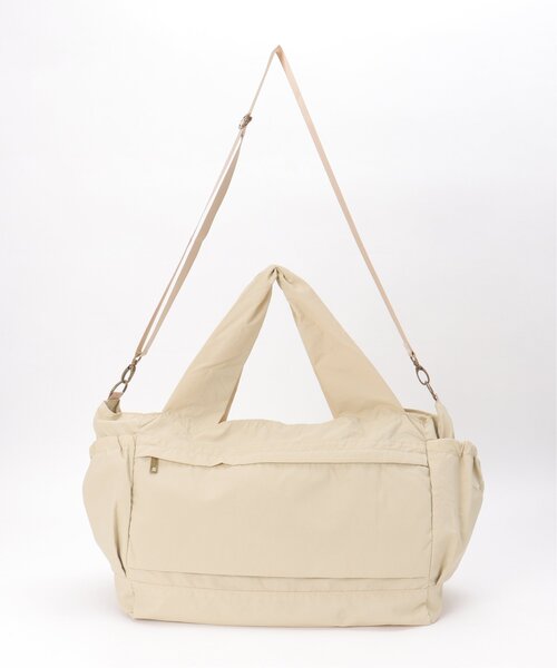 LBC(エルビーシー)の「撥水ワッシャーキャリーオンボストンバッグ(ボストンバッグ・レディース・チャコール/ベージュ/グリーン/モカ・FREE)」の13枚目の写真