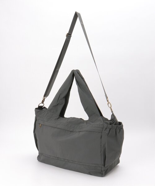 LBC(エルビーシー)の「撥水ワッシャーキャリーオンボストンバッグ(ボストンバッグ・レディース・チャコール/ベージュ/グリーン/モカ・FREE)」の14枚目の写真