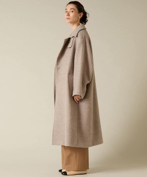 Liesse（リエス）の「【MANTECO】ワイドスリーブコート（その他アウター・レディース・グレイッシュベージュ/カーキ・FREE）」の8枚目の写真