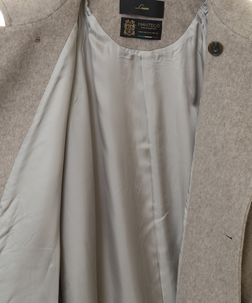 Liesse（リエス）の「【MANTECO】ワイドスリーブコート（その他アウター・レディース・グレイッシュベージュ/カーキ・FREE）」の15枚目の写真