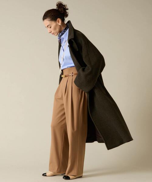 Liesse（リエス）の「【MANTECO】ワイドスリーブコート（その他アウター・レディース・グレイッシュベージュ/カーキ・FREE）」の22枚目の写真