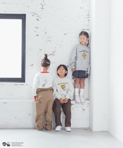LOWRYS FARM(ローリーズファーム)の「TOMandJERRY LST 150589(Tシャツ/カットソー・キッズ・チャコールグレー/グリーン/レッド・110cm/120cm/130cm/140cm/150cm)」の4枚目の写真
