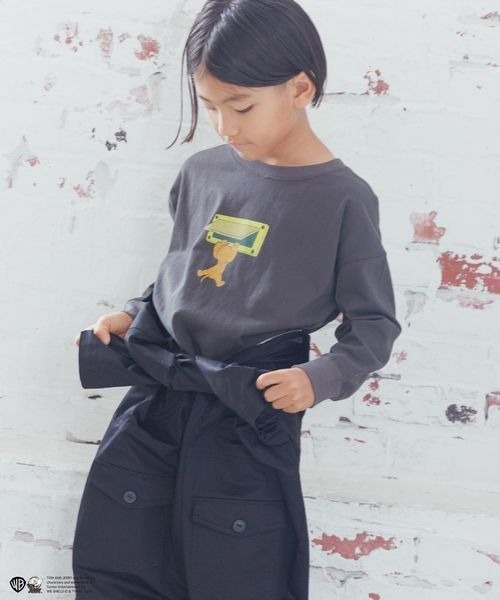 LOWRYS FARM(ローリーズファーム)の「TOMandJERRY LST 150589(Tシャツ/カットソー・キッズ・チャコールグレー/グリーン/レッド・110cm/120cm/130cm/140cm/150cm)」の9枚目の写真