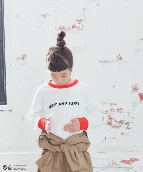 LOWRYS FARM(ローリーズファーム)の「TOMandJERRY LST 150589(Tシャツ/カットソー・キッズ・チャコールグレー/グリーン/レッド・110cm/120cm/130cm/140cm/150cm)」の16枚目の写真