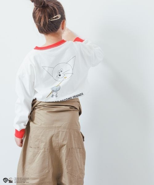 LOWRYS FARM(ローリーズファーム)の「TOMandJERRY LST 150589(Tシャツ/カットソー・キッズ・チャコールグレー/グリーン/レッド・110cm/120cm/130cm/140cm/150cm)」の18枚目の写真
