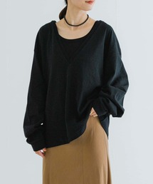 URBAN RESEARCH | 『MADE IN JAPAN』深Vネックルーズカットソー(Tシャツ/カットソー)