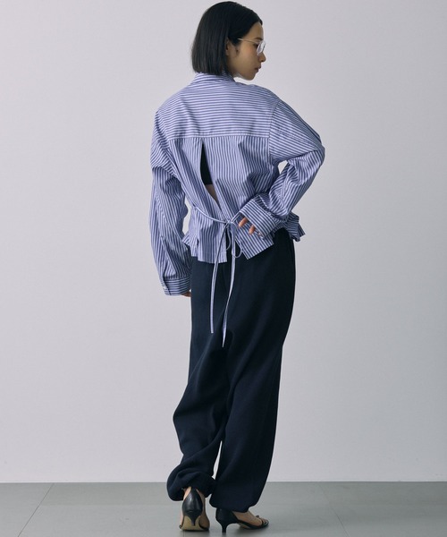 jj mercer(ジェイジェイマーサー)の「【J.J. Mercer】スウェットニットパンツ(スウェットパンツ・レディース・ネイビー/グレー・FREE)」の15枚目の写真