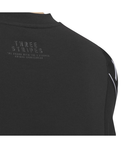 adidas(アディダス)の「アディダス adidas ワーディングパック ルーズフィット フレンチテリー スウェットシャツ(スウェット・メンズ・ライトグリーン/サックスブルー/ブラック・S/M/L/LL/3L)」の7枚目の写真