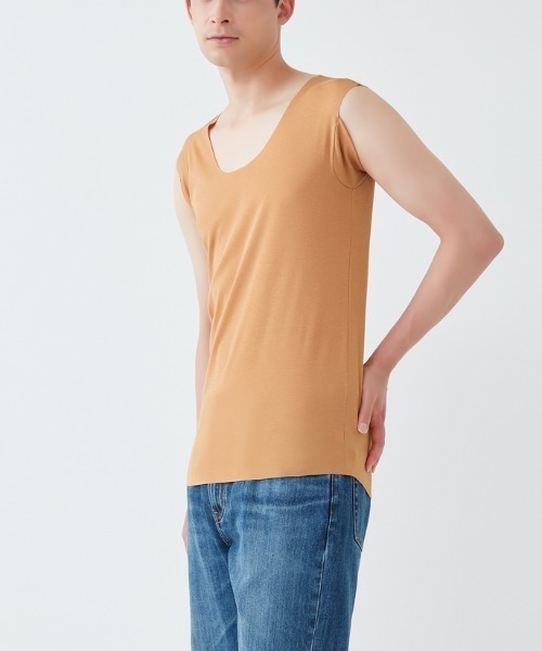 ゆったりタイプ新登場】これ一枚でTシャツスタイルのお悩みを