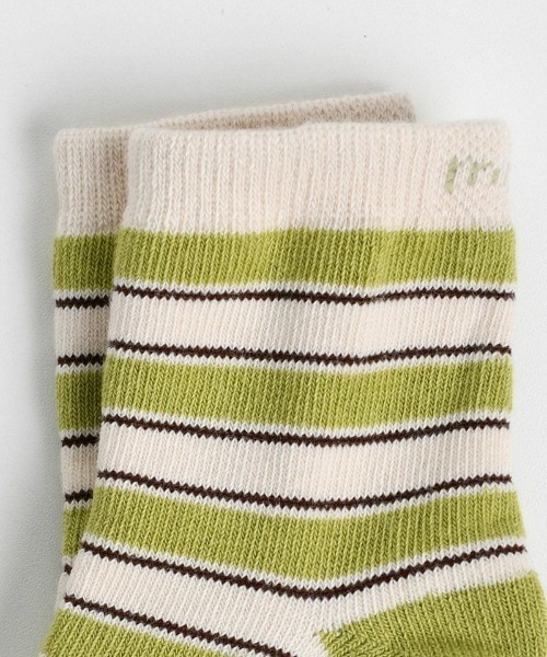 moimoln（モイモルン）の「メロンソックス（ソックス/靴下・キッズ・ブルー/ライトグリーン・12cm/14cm/10cm/16cm）」の6枚目の写真