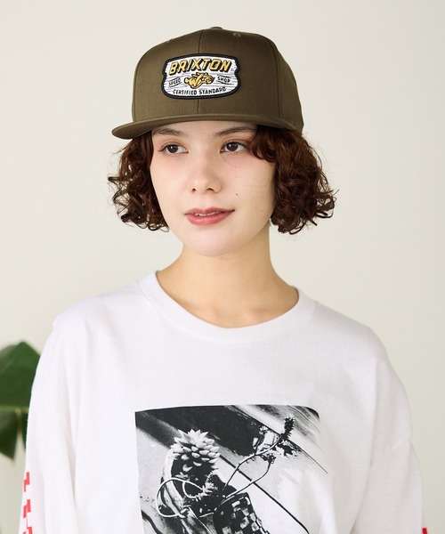 BRIXTON/ブリクストン CLAYBURN MP SNPK キャップ（キャップ）｜BRIXTON（ブリクストン）