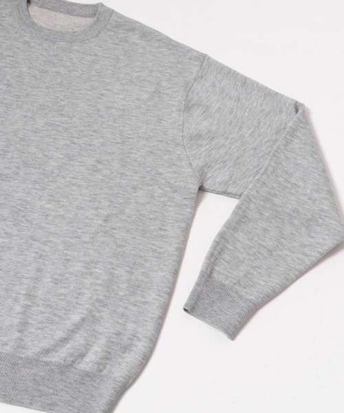 crepuscule（クレプスキュール）の「『別注』crepuscule×URBAN RESEARCH　W Face Crew Neck（ニット/セーター・メンズ・ブラック系その他/グレー系その他・2/1）」の9枚目の写真