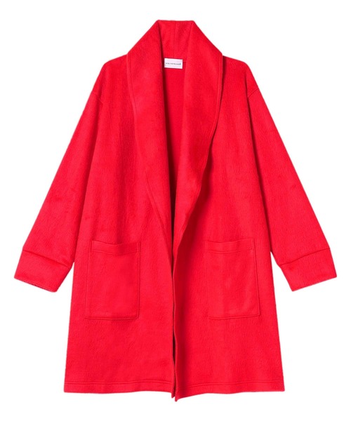 セール】ビーバー仕立てロングカーディガン（ルームウェア/パジャマ