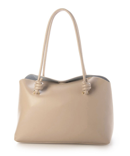 cache cache（カシュ カシュ）の「カシュカシュ cachecache / ミニマムボストントートバッグ（トートバッグ・レディース・ベージュ/ブラック/チョコ・FREE）」の3枚目の写真