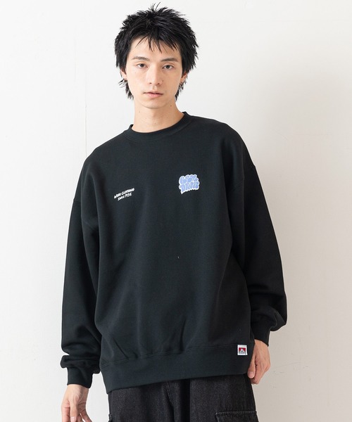 BEN DAVIS(ベンデイビス)の「【BEN DAVIS/ベンデイビス】WALL ART CREW/オーバーサイズ 裏起毛 ストリート バックプリント ロゴ ワンポイント スウェット トレーナー/レディース メンズ(スウェット・メンズ・ネイビー/ブラック/グレー・MEDIUM/X-LARGE/LARGE)」の21枚目の写真