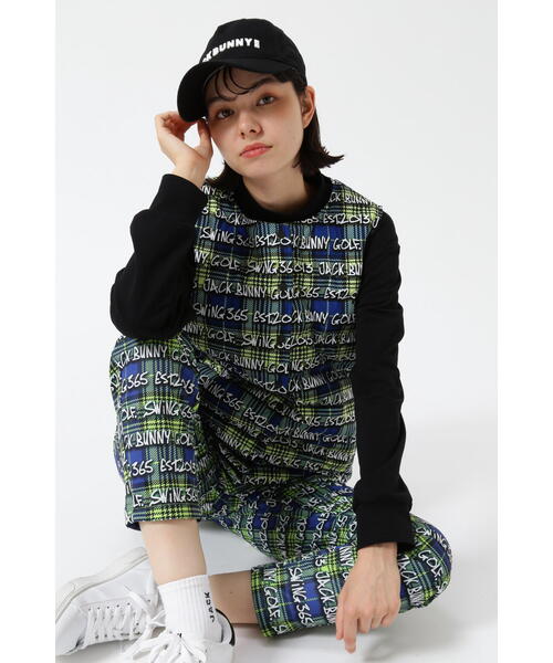 PEARLY GATES - ジャックバニーbyパーリーゲイツ　ストレッチシェルカモフラサファリ　メンズパンツ Jack Bunny!!（ジャックバニー）の「【Jack Bunny!! By PEARLY