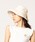 TOCCA�i�g�b�J�j�́uEDGE UP RIBBON HAT �o�P�b�g�n�b�g�i�n�b�g�j�v�b�A�C�{���[�n