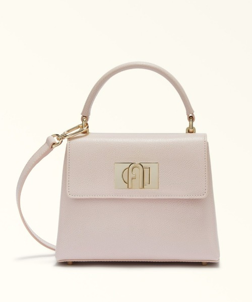 FURLA(フルラ)の「フルラ 1927 ミニトップハンドルバッグ(ハンドバッグ・レディース・ライトブルー/ライトオリーブ/ダークグレー/ブラック/ベージュ/フューシャピンク/ベビーピンク/ライトグレー/ボルドー/サンドベージュ/ライトピンク・ONE SIZE)」の9枚目の写真