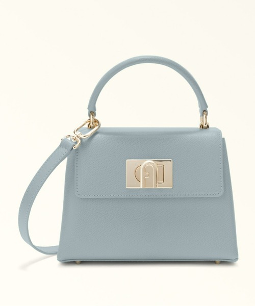 FURLA(フルラ)の「フルラ 1927 ミニトップハンドルバッグ(ハンドバッグ・レディース・ライトブルー/ライトオリーブ/ダークグレー/ブラック/ベージュ/フューシャピンク/ベビーピンク/ライトグレー/ボルドー/サンドベージュ/ライトピンク・ONE SIZE)」の7枚目の写真