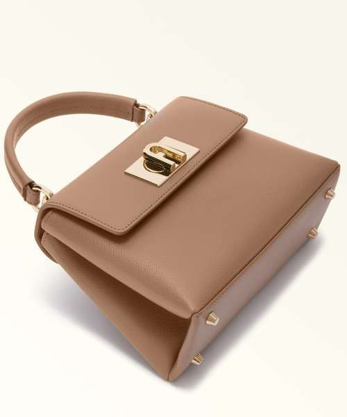 FURLA（フルラ）の「フルラ 1927 (Furla 1927) ミニトップハンドルバッグ（ハンドバッグ・レディース・ライトオリーブ/ダークグレー/ベージュ/ライトブルー/ブラック/サンドベージュ/ライトグレー/ボルドー/フューシャピンク/ベビーピンク/ライトピンク・ONE SIZE）」の13枚目の写真