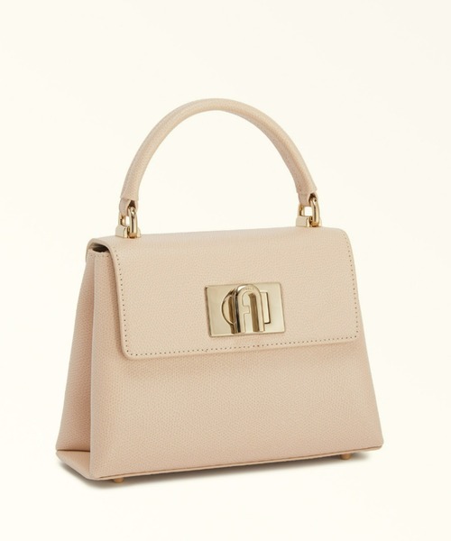 FURLA(フルラ)の「フルラ 1927 ミニトップハンドルバッグ(ハンドバッグ・レディース・ライトブルー/ライトオリーブ/ダークグレー/ブラック/ベージュ/フューシャピンク/ベビーピンク/ライトグレー/ボルドー/サンドベージュ/ライトピンク・ONE SIZE)」の16枚目の写真