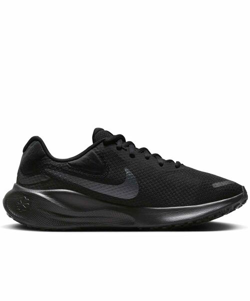 NIKE(ナイキ)の「ナイキ レボリューション 7 ウィメンズ ロード ランニングシューズ / Nike Revolution 7 Women's Road Running Shoes FB2208-002 Black(スニーカー・レディース・ブラック・22.5/25/26/26.5/27/28/28.5/27.5/23.5/25.5/23/24/24.5/22)」の3枚目の写真