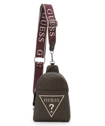 Guess | FARAH Mini Double Zip Sling Bag クロスボディバッグ レディース(ショルダーバッグ)