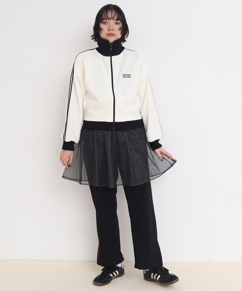 I am I in fact...（アイアムアイインファクト）の「●HEJ HEJ ジャージ ブルゾン（ジャージ・レディース・アイボリー/サックスブルー/ブラウン・FREE）」の18枚目の写真