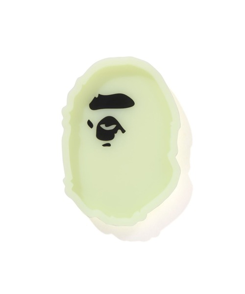 APE HEAD GLOW IN THE DARK TRAY（その他雑貨）｜A BATHING APE（アベイシングエイプ）