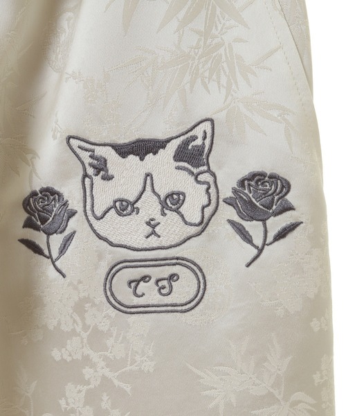 Candy Stripper(キャンディストリッパー)の「CS CAT CHINA パンツ(その他パンツ・レディース・アイボリー/ブラック/ピンク・FREE)」の15枚目の写真