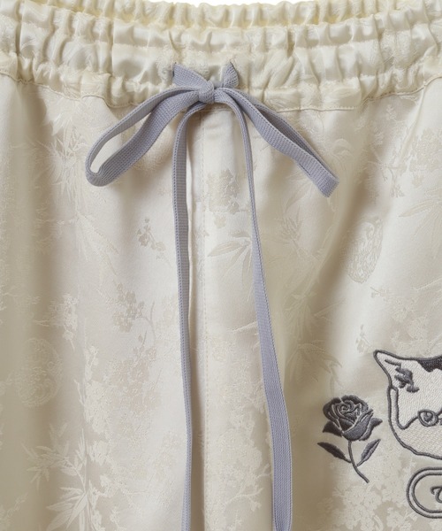 Candy Stripper(キャンディストリッパー)の「CS CAT CHINA パンツ(その他パンツ・レディース・アイボリー/ブラック/ピンク・FREE)」の13枚目の写真