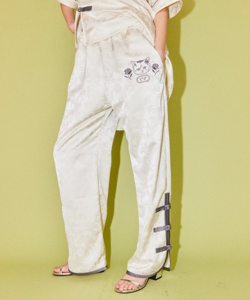 Candy Stripper(キャンディストリッパー)の「CS CAT CHINA パンツ(その他パンツ・レディース・アイボリー/ブラック/ピンク・FREE)」の18枚目の写真