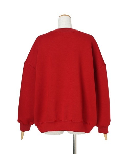 F i.n.t(フィント)の「ステッチハートロゴ刺繍スウェット/fint フィント(スウェット・レディース・レッド/ブラック/グリーン・FREE)」の18枚目の写真