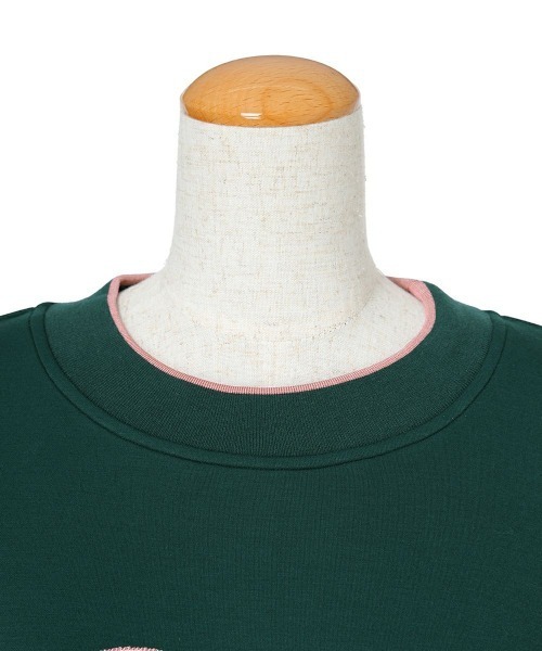 F i.n.t(フィント)の「ステッチハートロゴ刺繍スウェット/fint フィント(スウェット・レディース・レッド/ブラック/グリーン・FREE)」の21枚目の写真