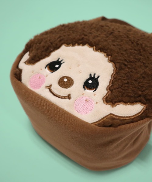 sanrio(サンリオ)の「(SK)【sanrio モンチッチ】ダイカット スウェット ハンドバッグ(ハンドバッグ・キッズ・レッド系/ピンク系/ブラック系/ホワイト系・ONE SIZE)」の11枚目の写真