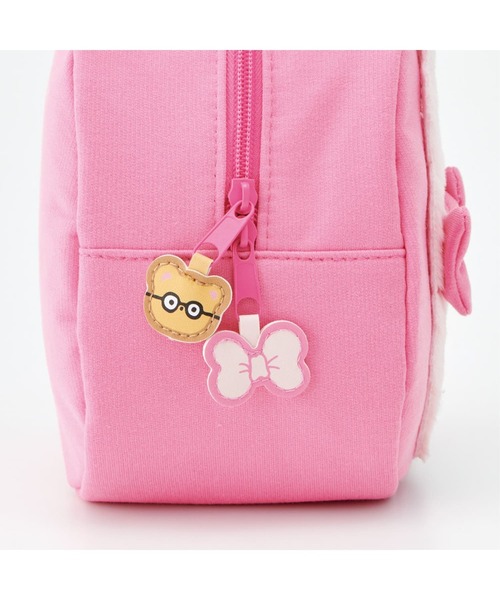 sanrio(サンリオ)の「(SK)【sanrio モンチッチ】ダイカット スウェット ハンドバッグ(ハンドバッグ・キッズ・レッド系/ピンク系/ブラック系/ホワイト系・ONE SIZE)」の14枚目の写真