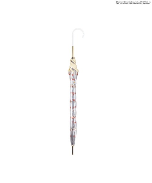 Wpc.（ダブリュピーシー）の「ポケモン ビニール傘 いっしょにいると しあわせ 雨傘 長傘 Wpc.（長傘・レディース・ホワイト/ベージュ・FREE）」の7枚目の写真