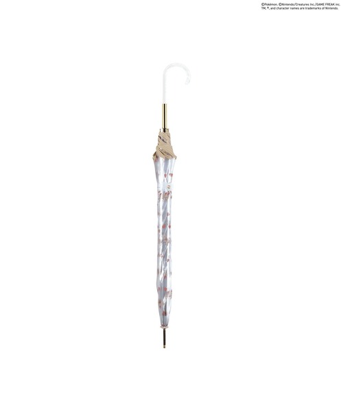 Wpc.（ダブリュピーシー）の「ポケモン ビニール傘 いっしょにいると しあわせ 雨傘 長傘 Wpc.（長傘・レディース・ホワイト/ベージュ・FREE）」の6枚目の写真