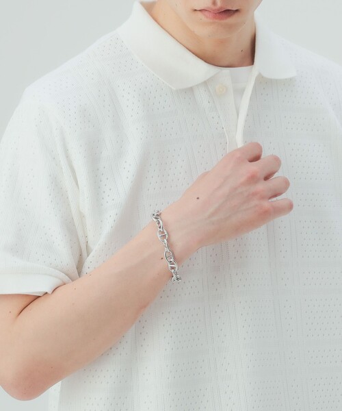 BEAMS HEART(ビームスハート)の「アンカー チェーン ブレス(ブレスレット・メンズ・その他・ONE SIZE)」の2枚目の写真