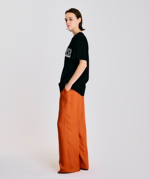 セール】シルクタッチワイドパンツ【MADE IN JAPAN】（その他